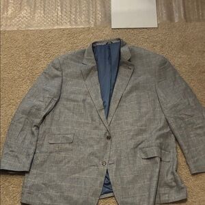 Elegant Charcoal Men's Blazer